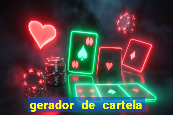 gerador de cartela bingo 1 a 75